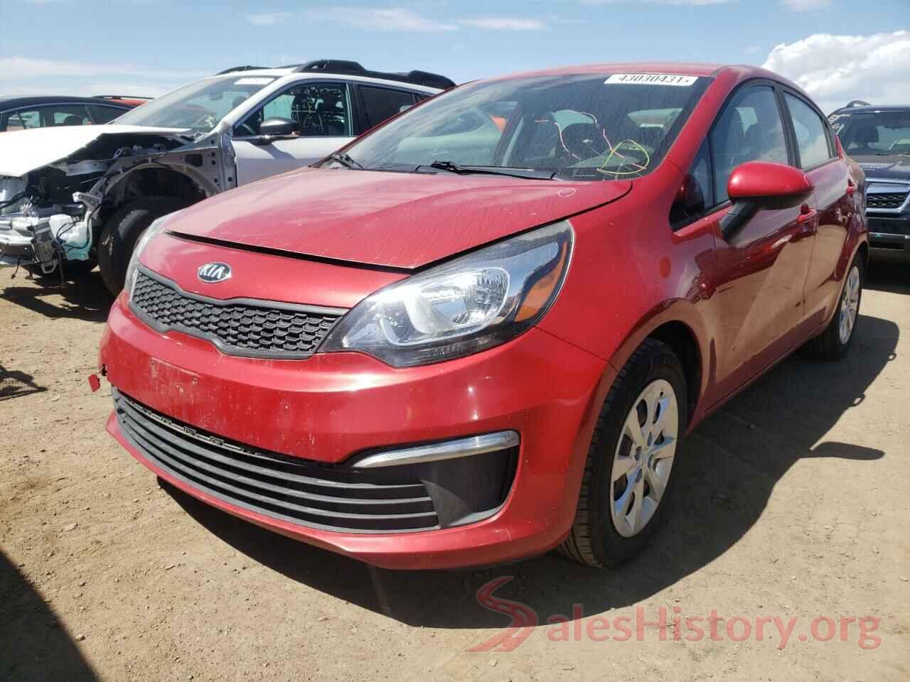 KNADM4A33H6015426 2017 KIA RIO