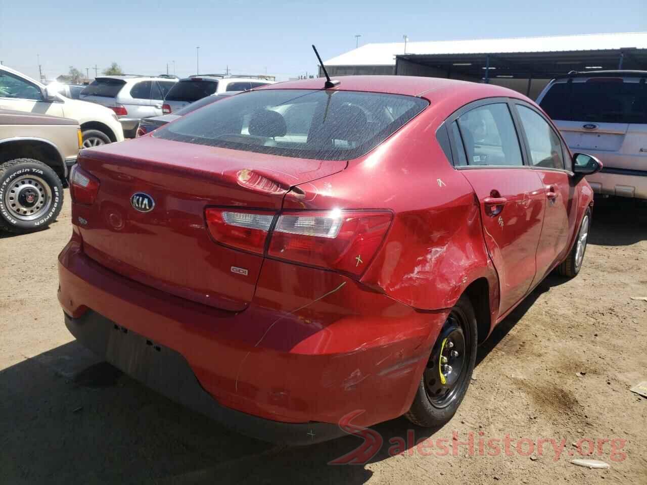 KNADM4A33H6015426 2017 KIA RIO