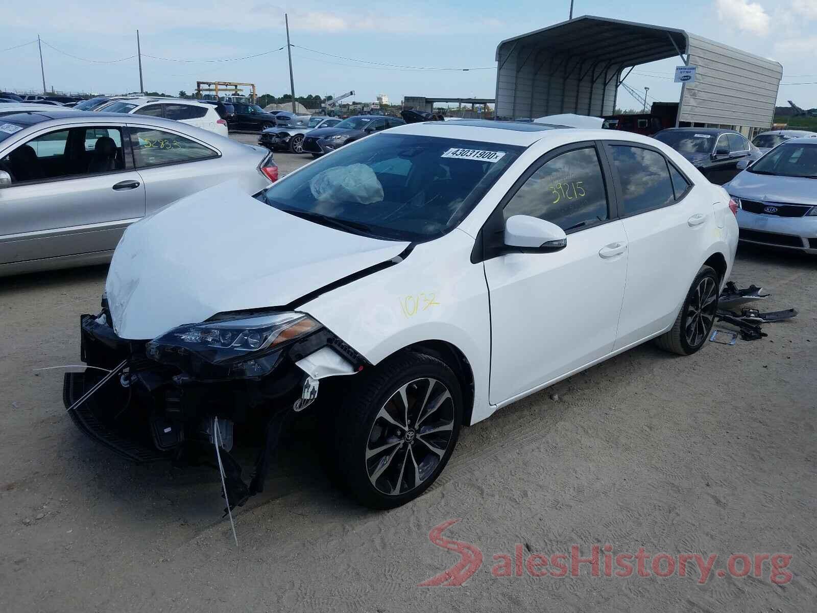 2T1BURHE1HC831722 2017 TOYOTA COROLLA