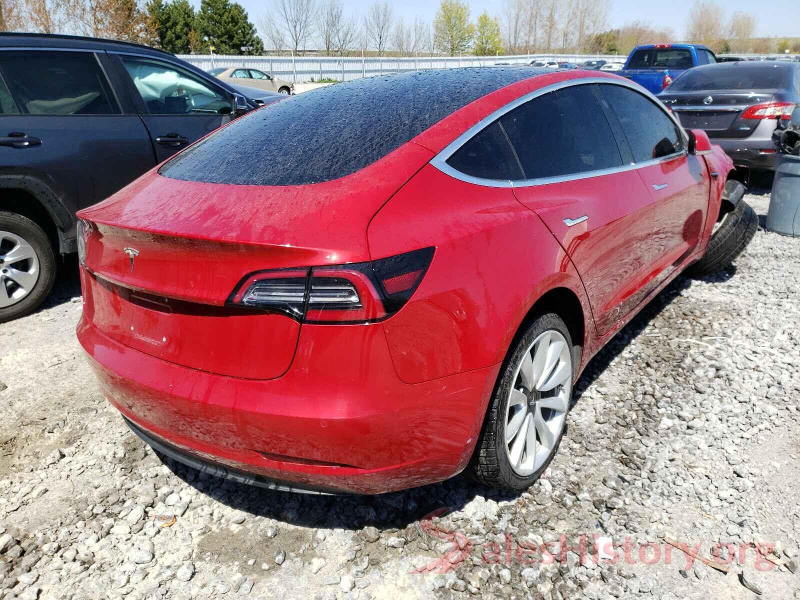 5YJ3E1EA3JF095839 2018 TESLA MODEL 3