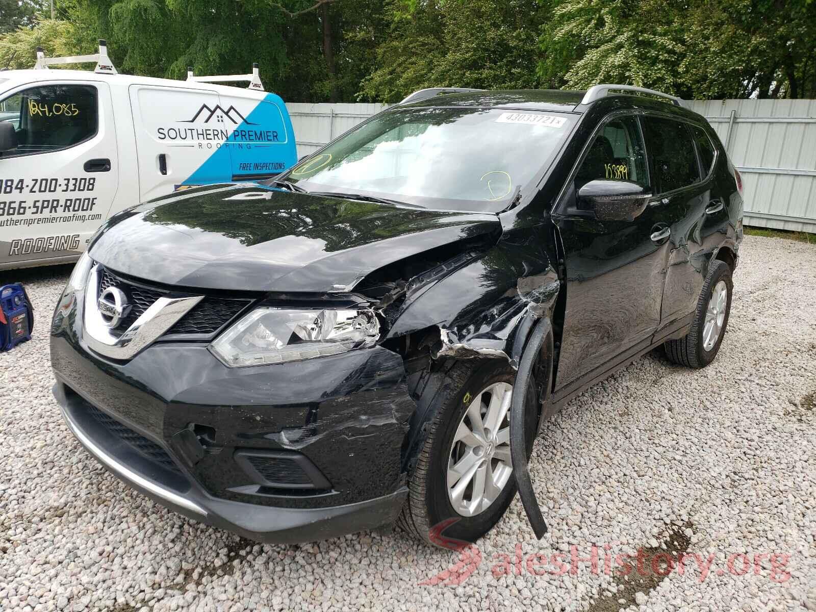 KNMAT2MT2GP695031 2016 NISSAN ROGUE