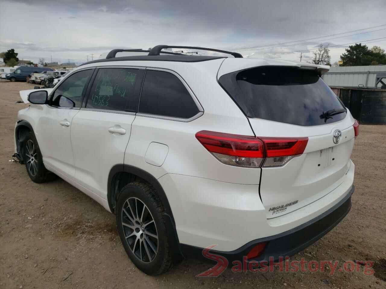 5TDJZRFH0HS466032 2017 TOYOTA HIGHLANDER