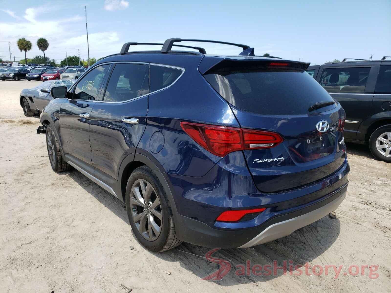 5XYZW4LA1HG483232 2017 HYUNDAI SANTA FE