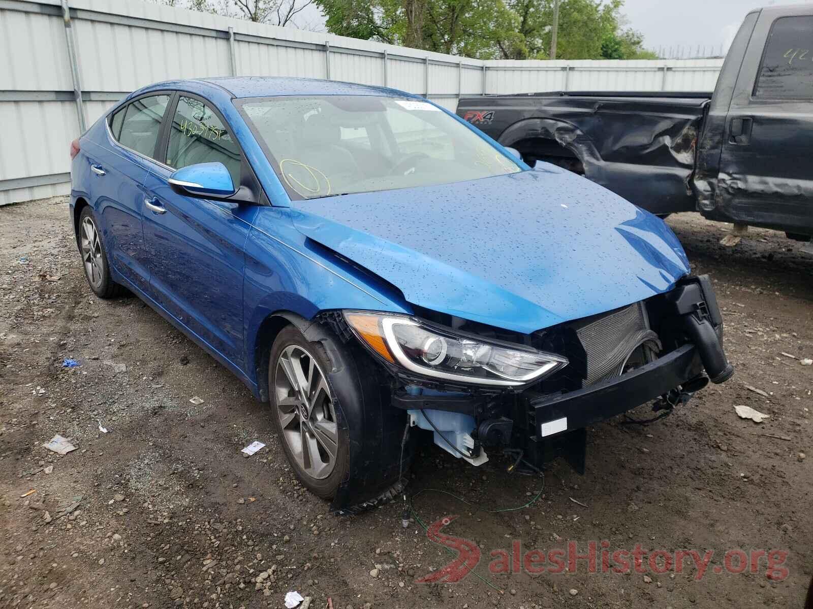 5NPD84LF2HH152698 2017 HYUNDAI ELANTRA