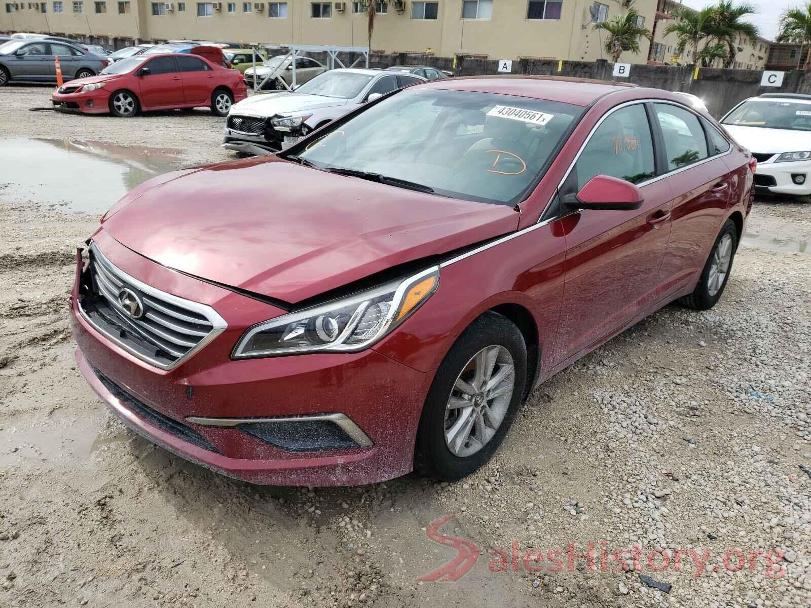 5NPE24AF2GH320086 2016 HYUNDAI SONATA