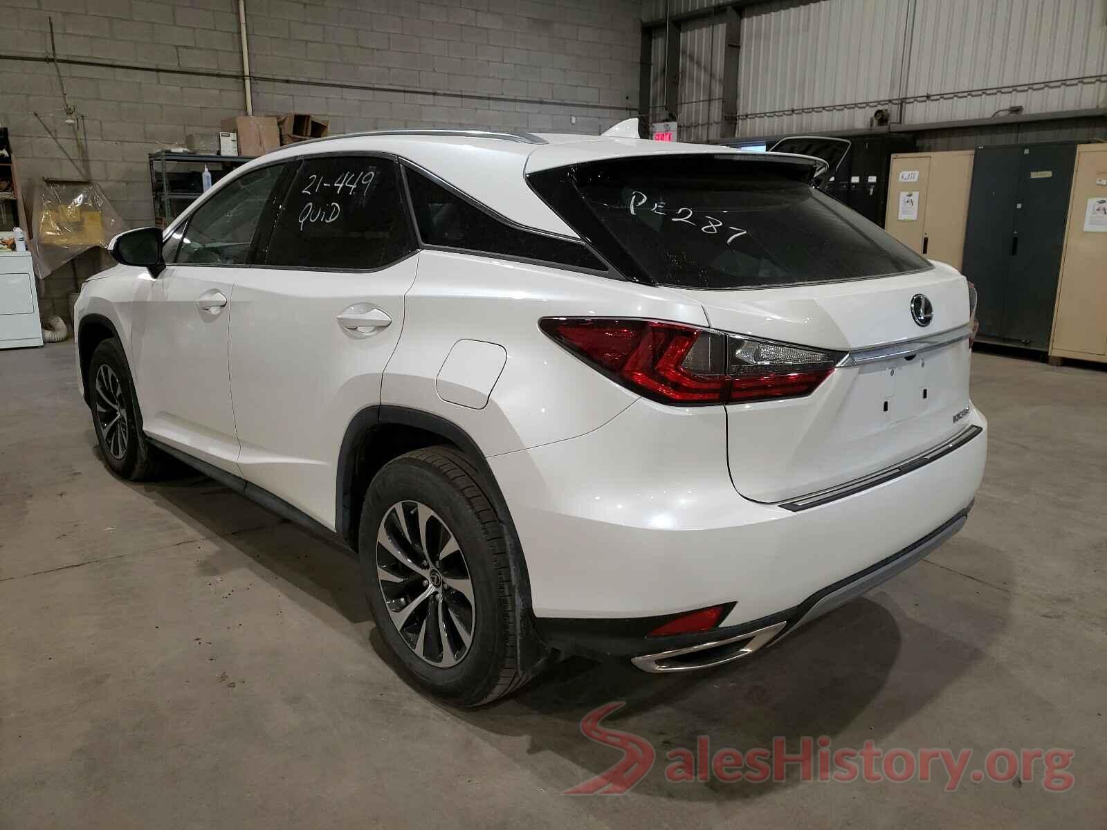 2T2HZMDA0LC250766 2020 LEXUS RX350