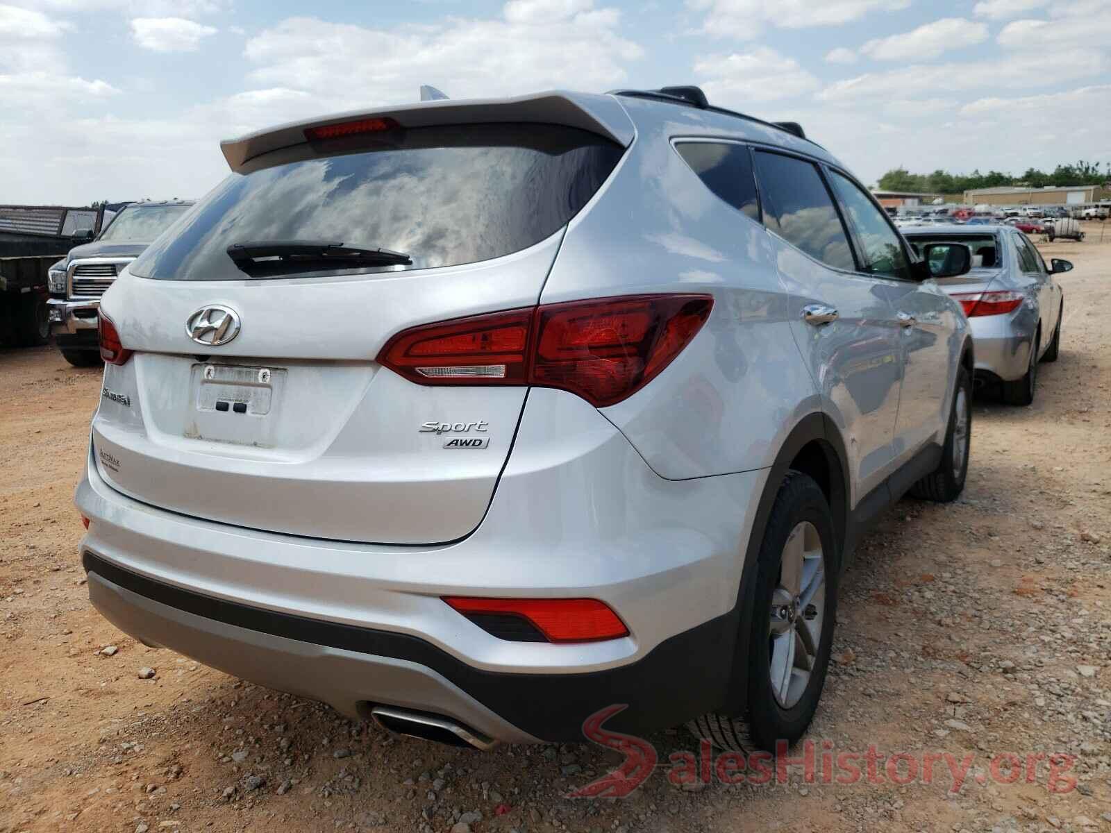 5XYZUDLB1JG504438 2018 HYUNDAI SANTA FE