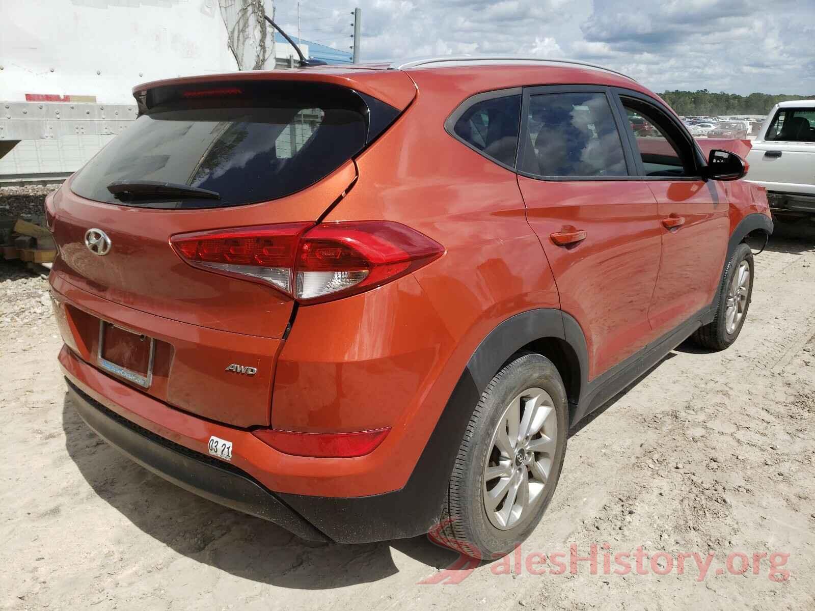 KM8J3CA46GU088968 2016 HYUNDAI TUCSON