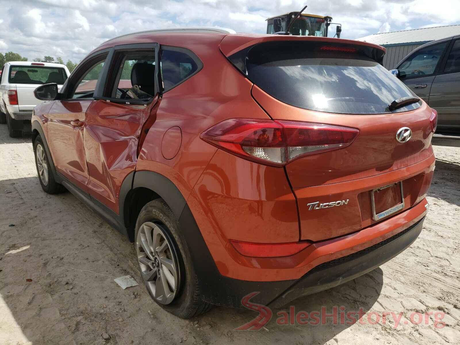 KM8J3CA46GU088968 2016 HYUNDAI TUCSON