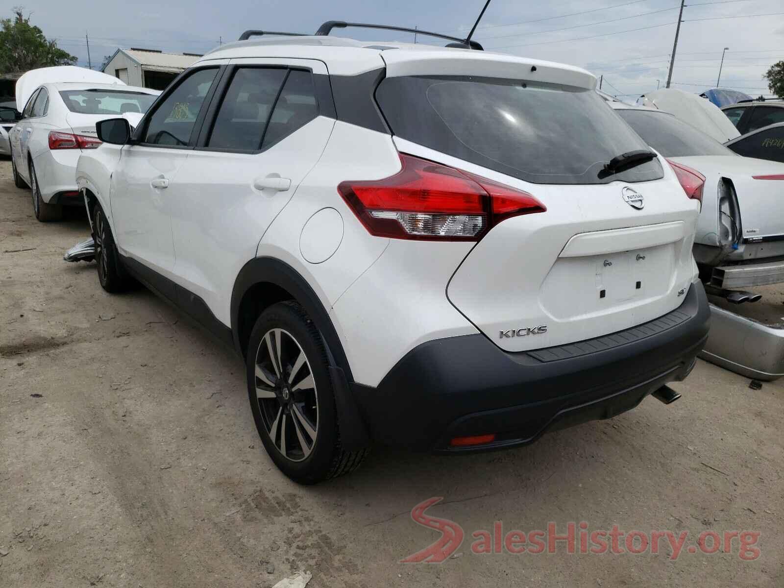 3N1CP5CU2KL535800 2019 NISSAN KICKS