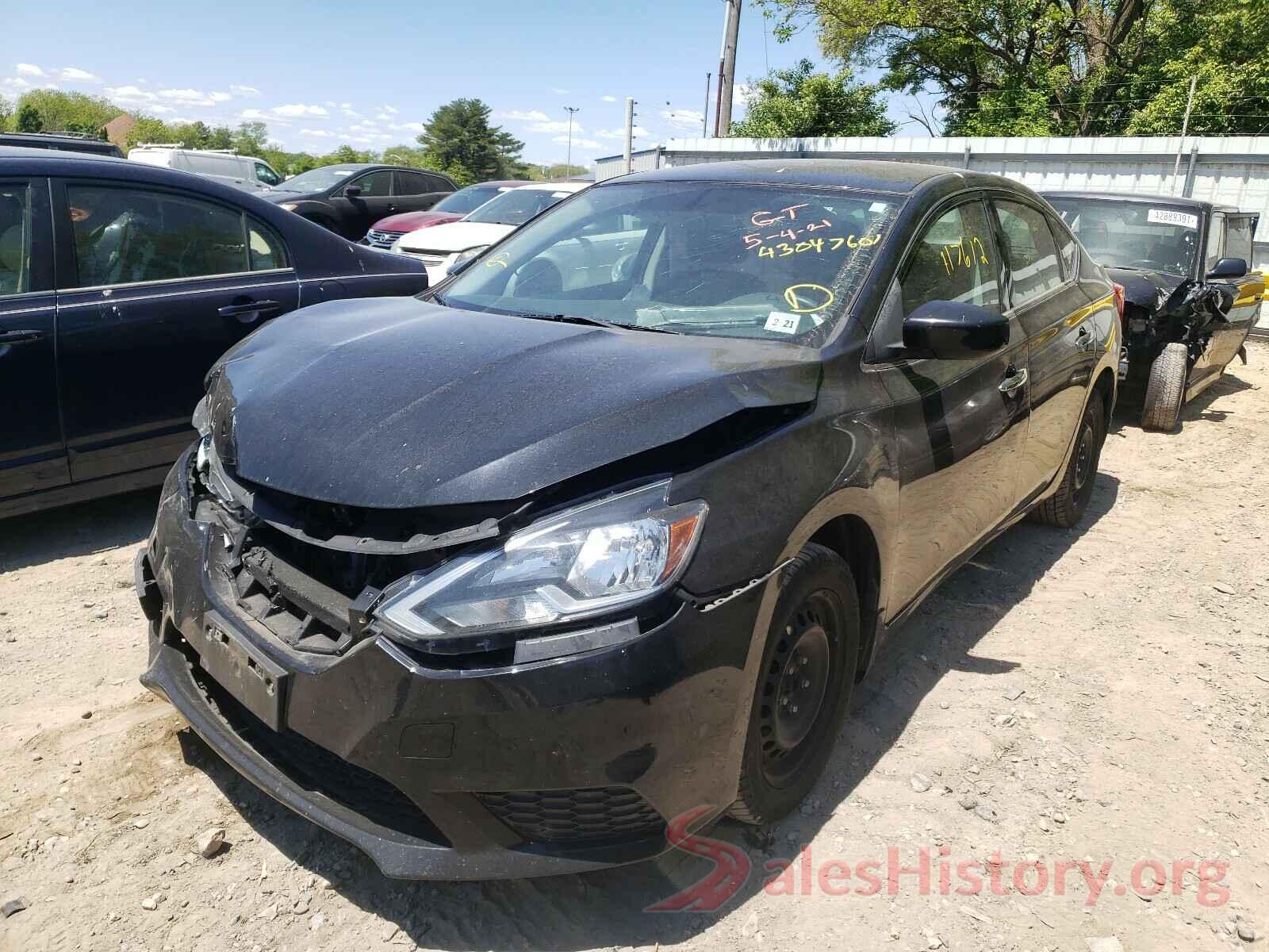 3N1AB7AP0GL648179 2016 NISSAN SENTRA