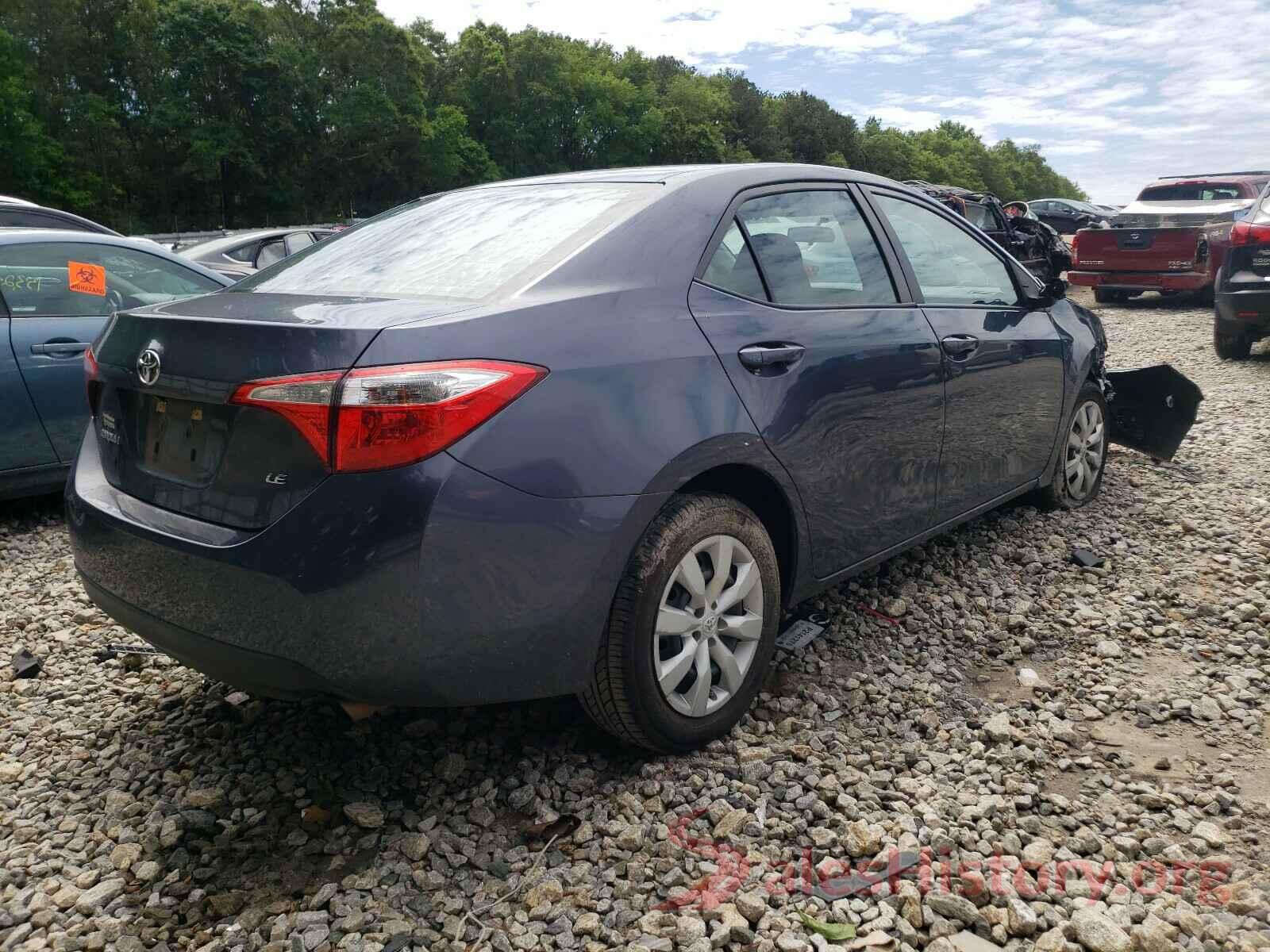 5YFBURHE9GP542490 2016 TOYOTA COROLLA