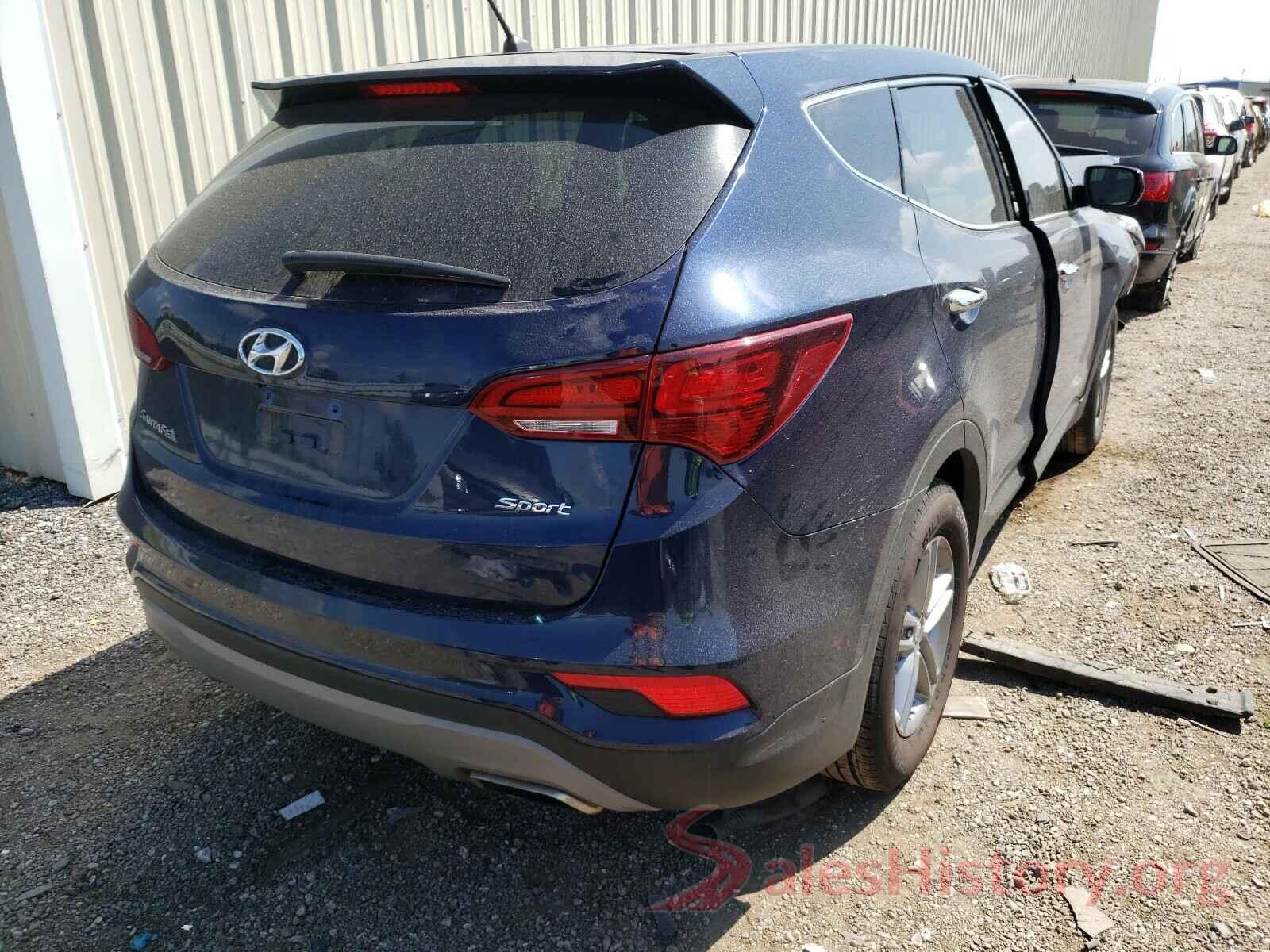 5XYZTDLB0JG569414 2018 HYUNDAI SANTA FE