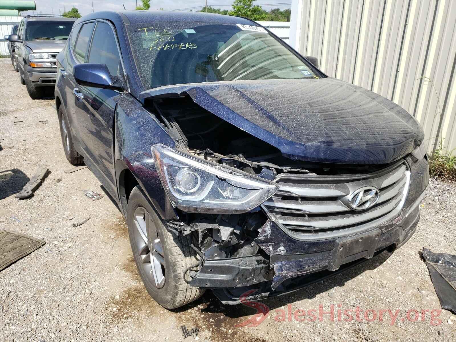 5XYZTDLB0JG569414 2018 HYUNDAI SANTA FE