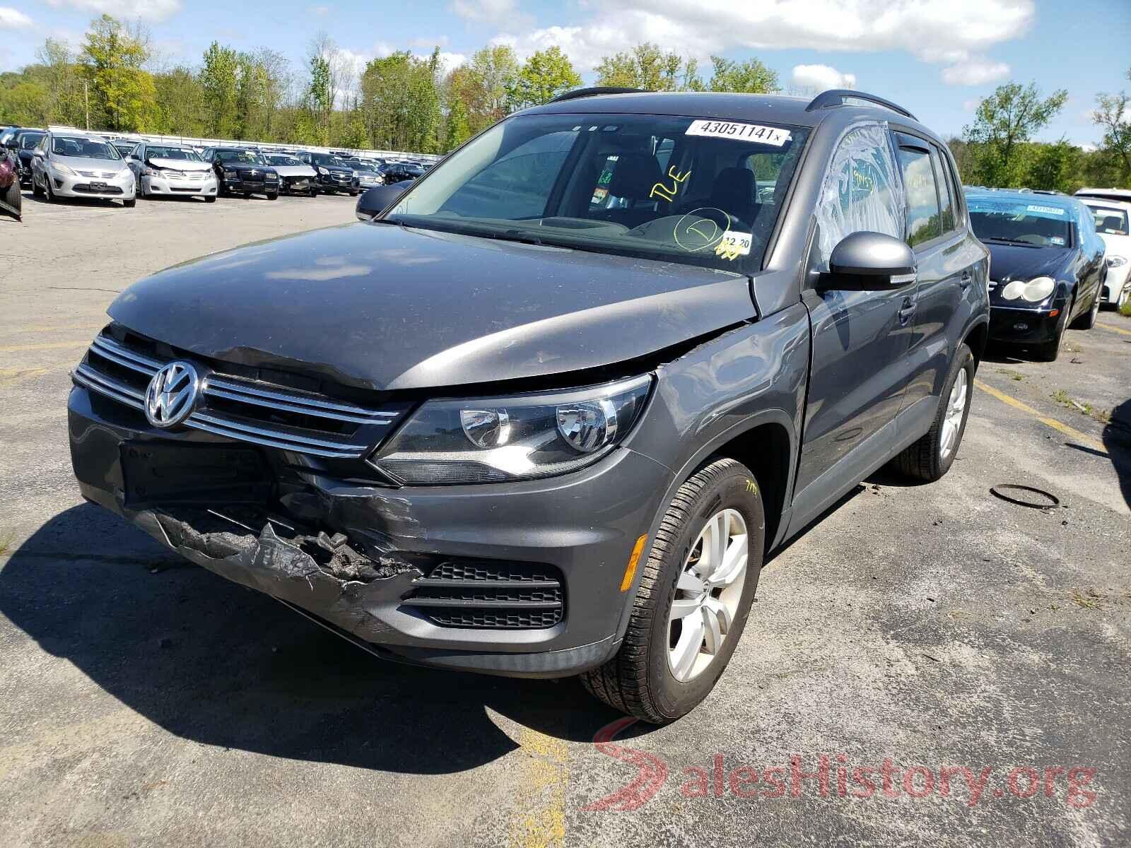 WVGBV7AX5GW543877 2016 VOLKSWAGEN TIGUAN