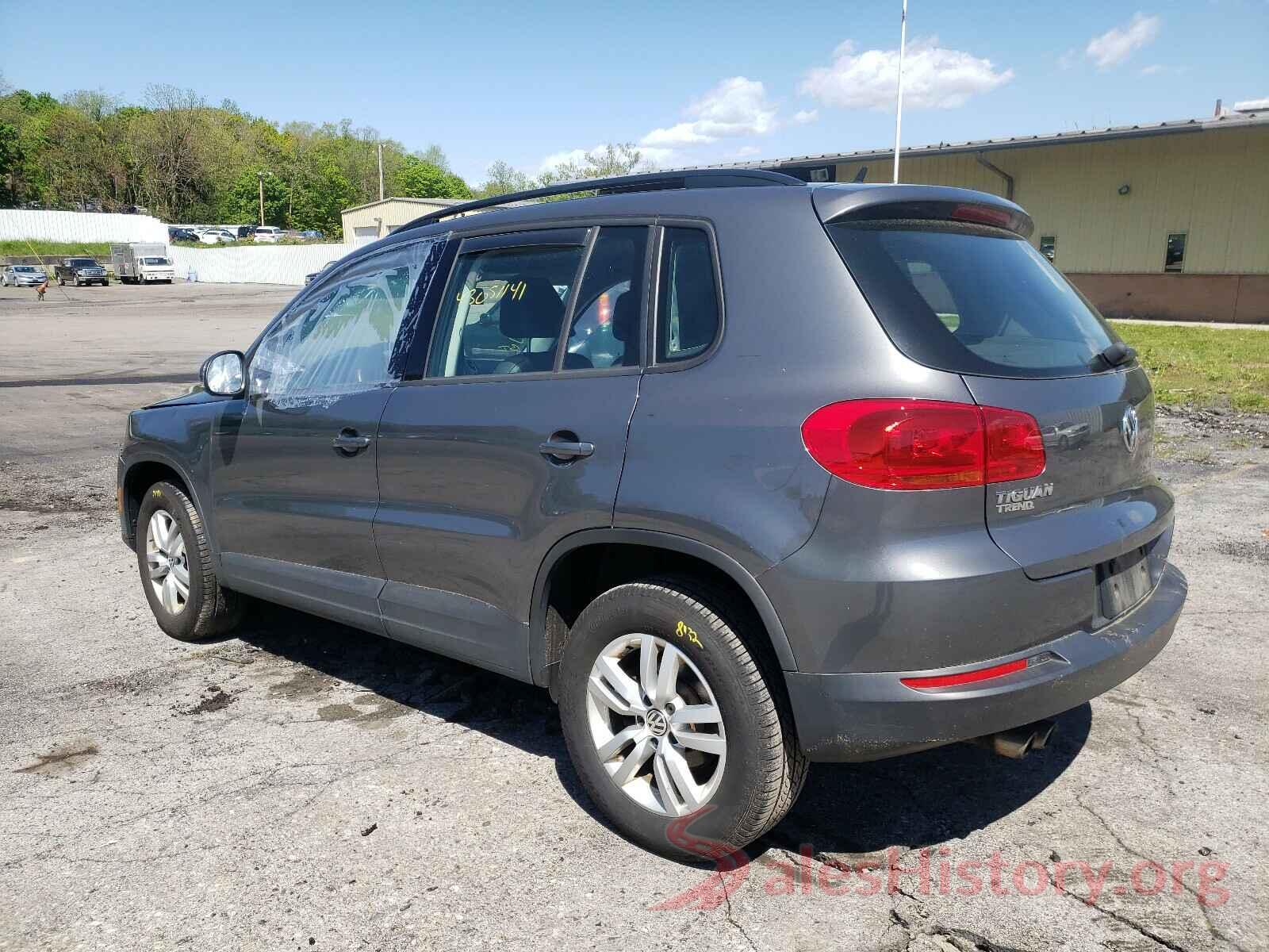 WVGBV7AX5GW543877 2016 VOLKSWAGEN TIGUAN