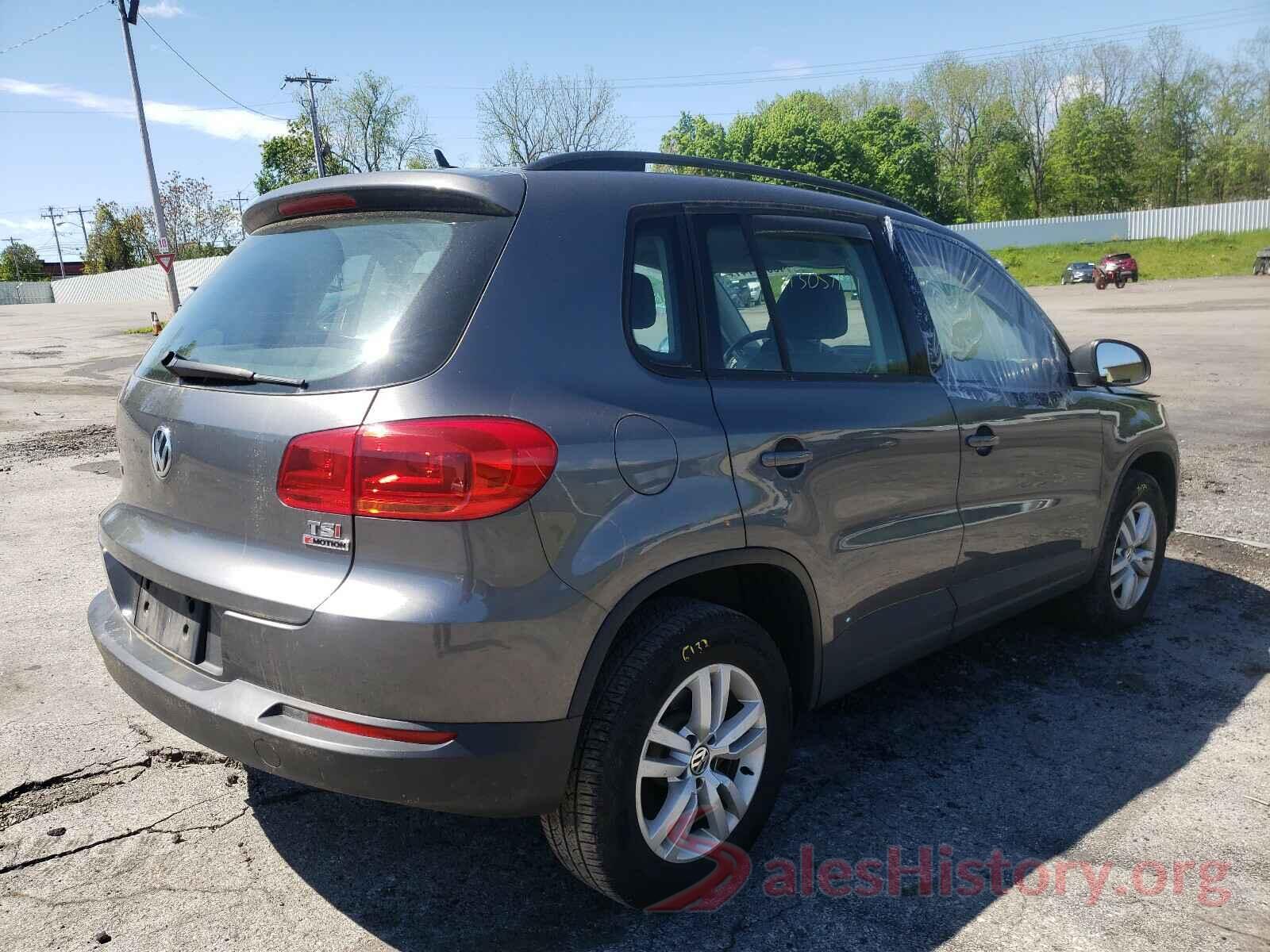 WVGBV7AX5GW543877 2016 VOLKSWAGEN TIGUAN