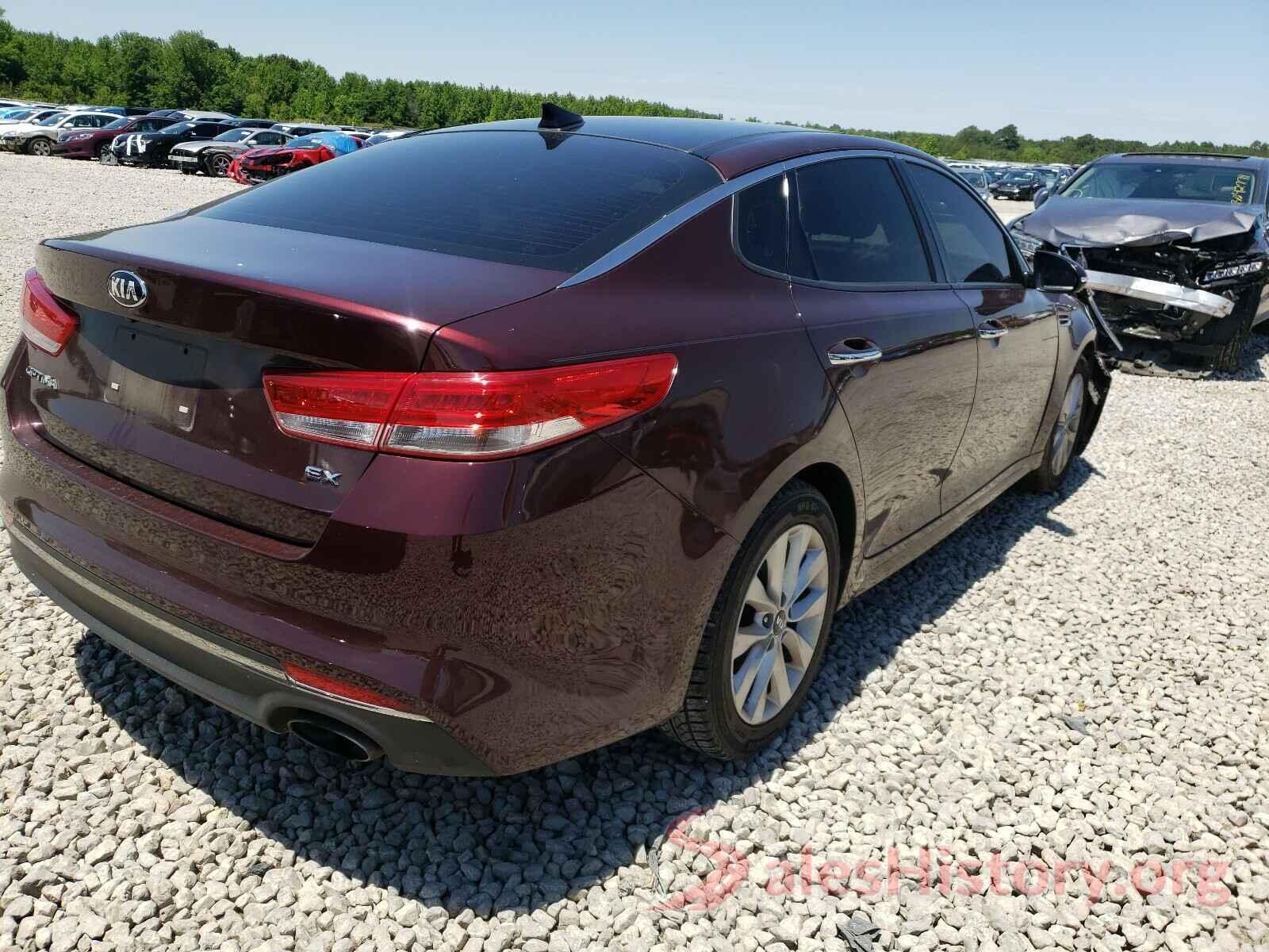 5XXGU4L30GG109261 2016 KIA OPTIMA