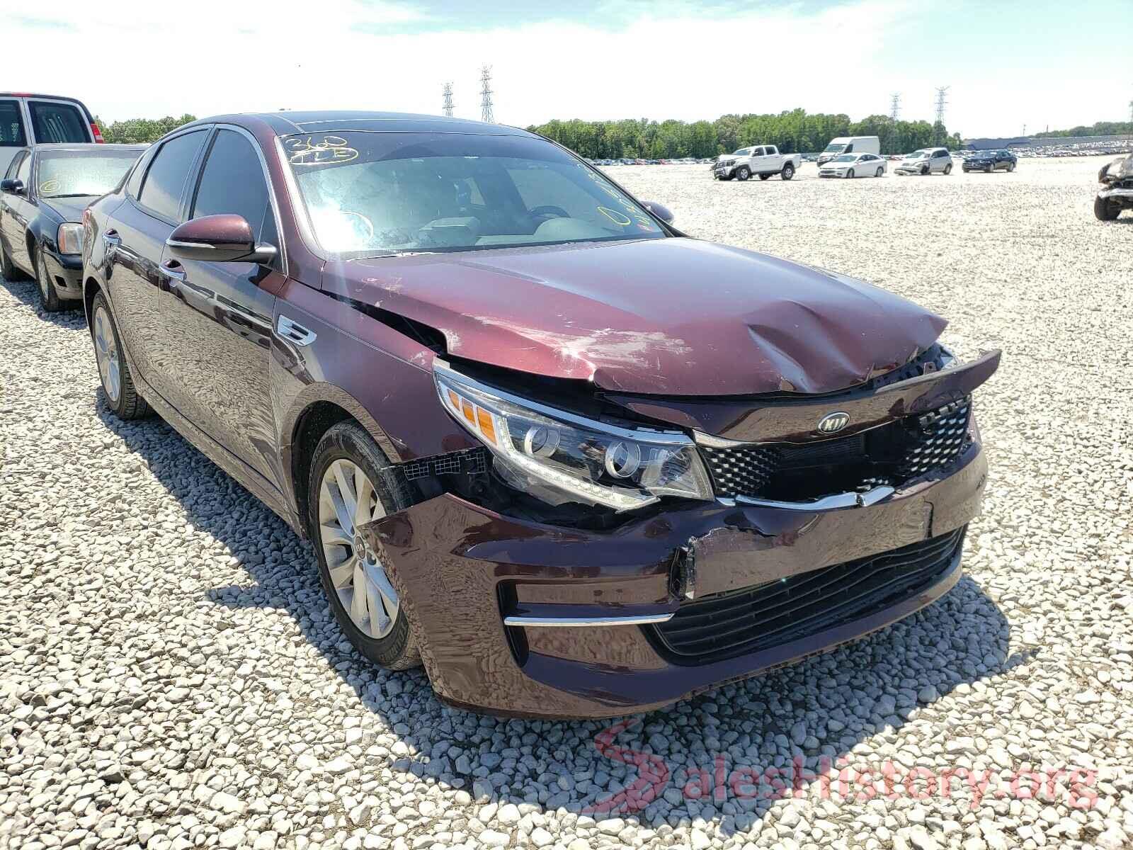 5XXGU4L30GG109261 2016 KIA OPTIMA