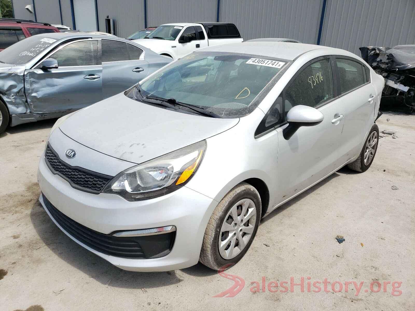 KNADM4A3XG6575992 2016 KIA RIO