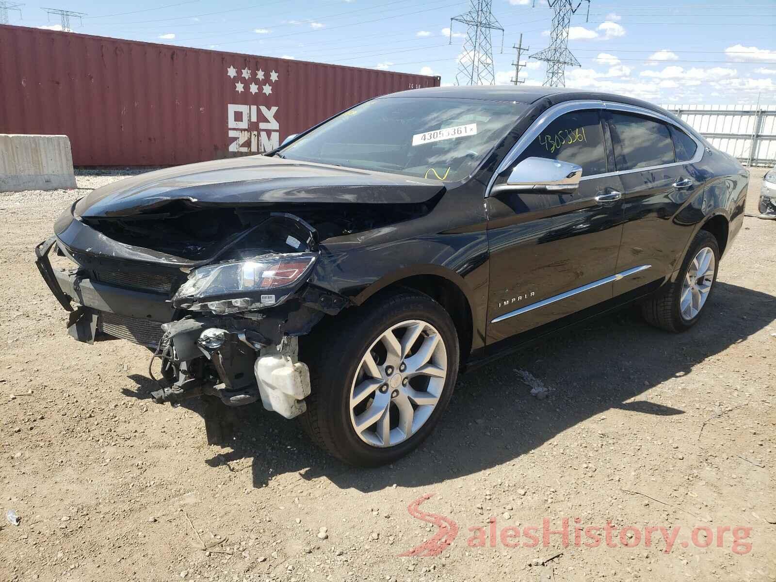 1G1145S35HU118345 2017 CHEVROLET IMPALA