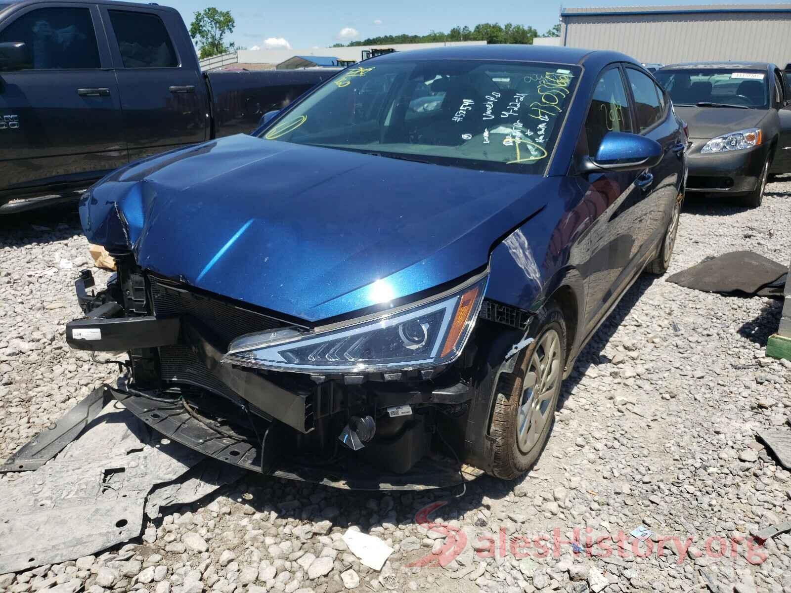 5NPD74LF3LH599567 2020 HYUNDAI ELANTRA