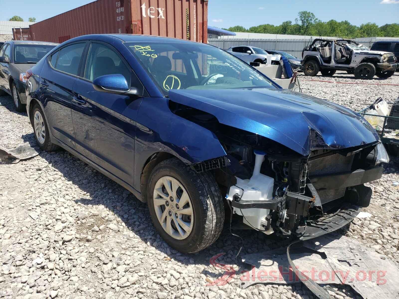 5NPD74LF3LH599567 2020 HYUNDAI ELANTRA