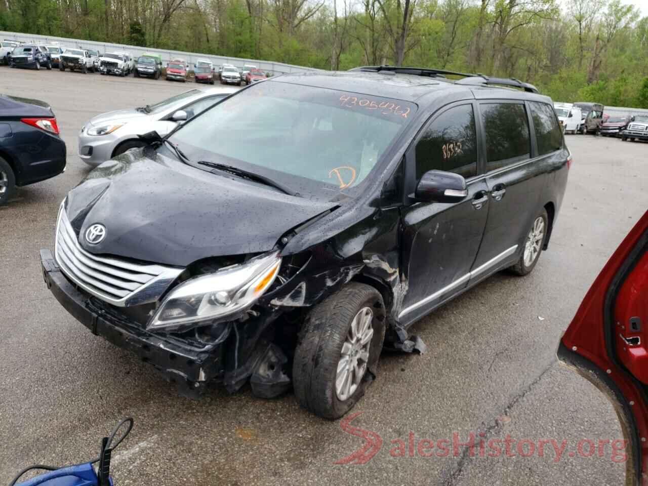 5TDDK3DC4FS120522 2015 TOYOTA SIENNA