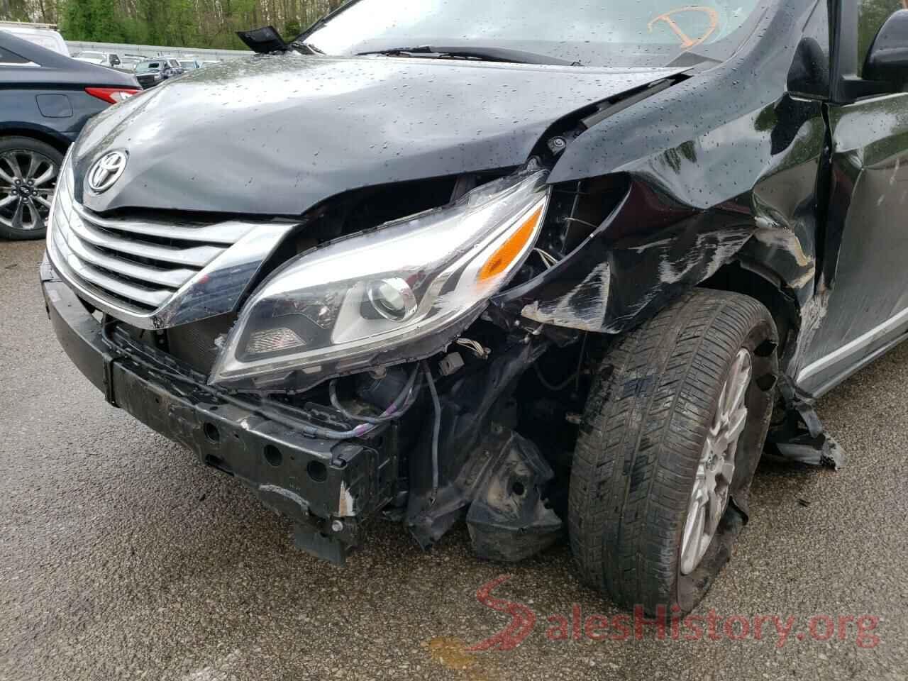 5TDDK3DC4FS120522 2015 TOYOTA SIENNA