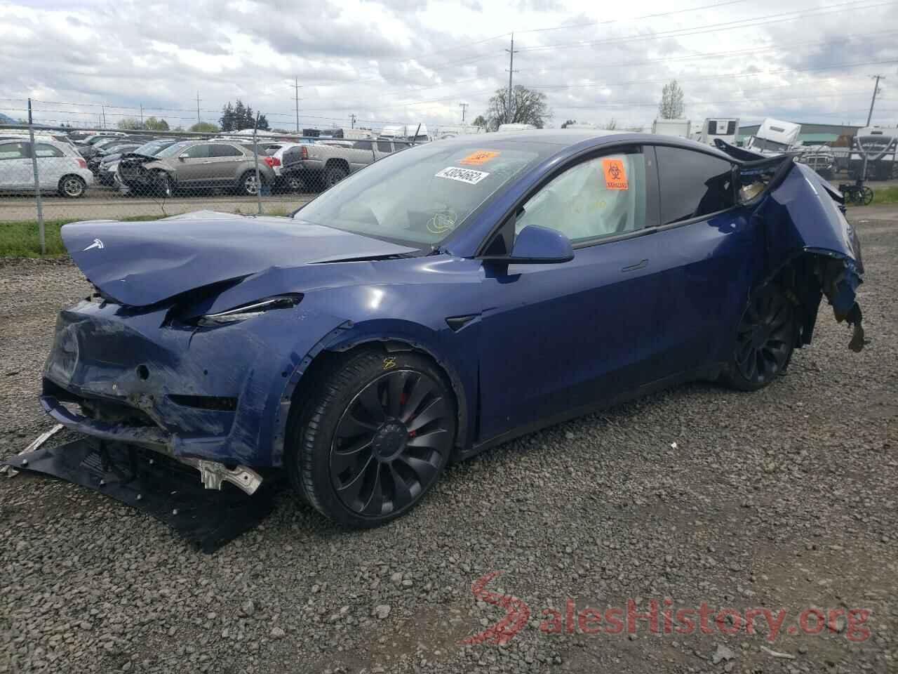 5YJYGDEF9LF014052 2020 TESLA MODEL Y