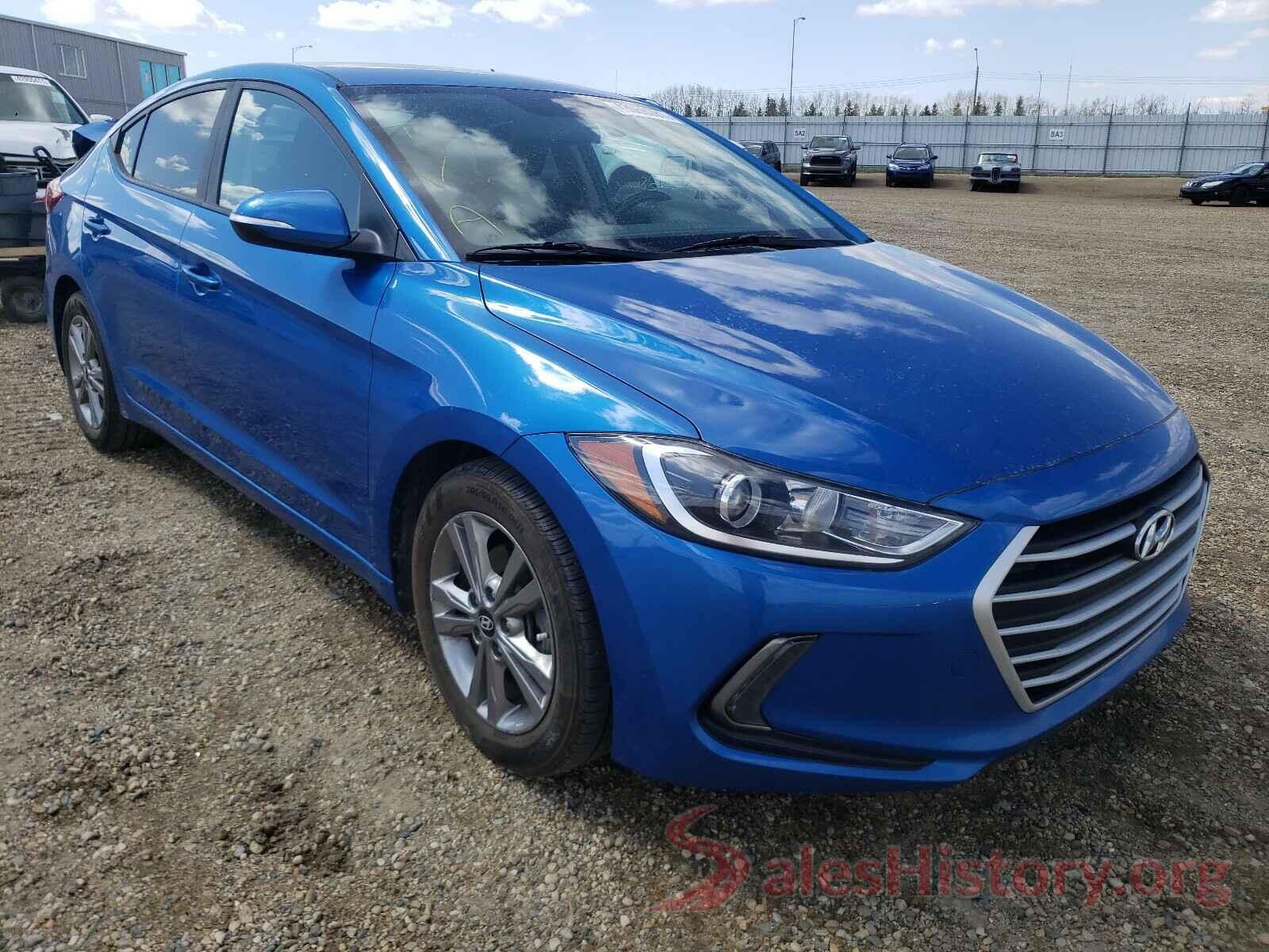 KMHD84LF7JU453992 2018 HYUNDAI ELANTRA