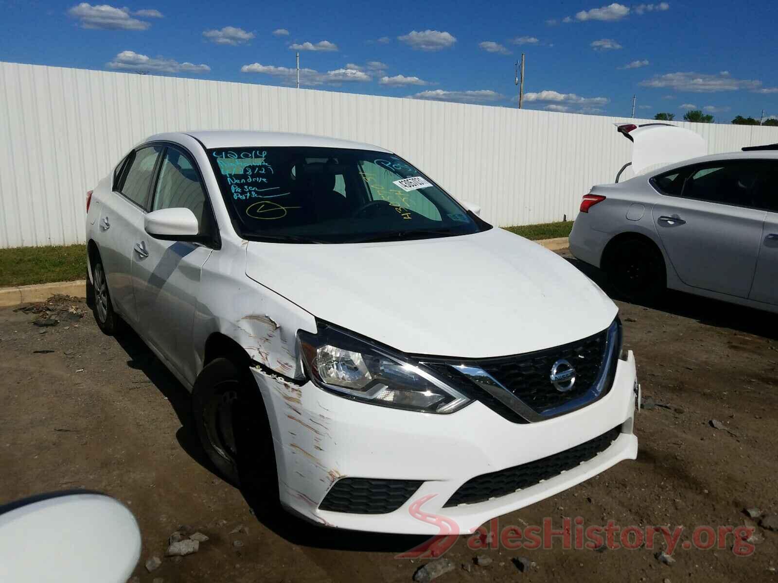 3N1AB7AP0GY251994 2016 NISSAN SENTRA