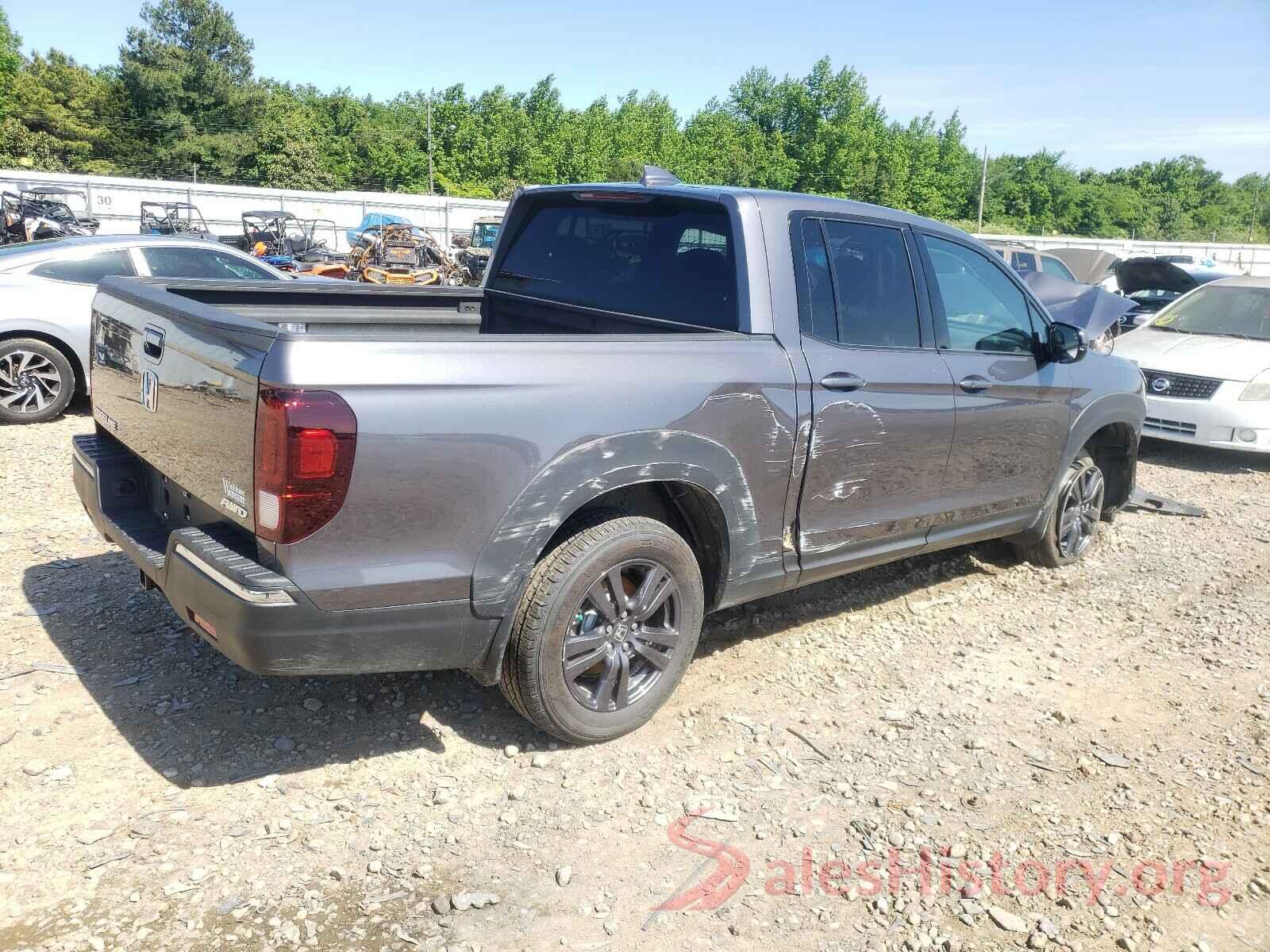 5FPYK3F14LB031800 2020 HONDA RIDGELINE