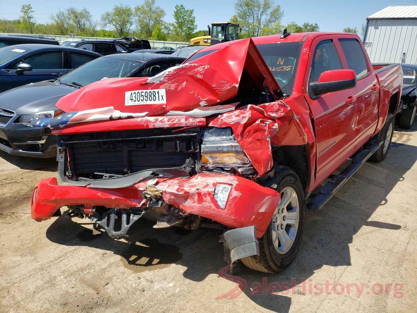 3GCUKRECXJG536535 2018 CHEVROLET SILVERADO