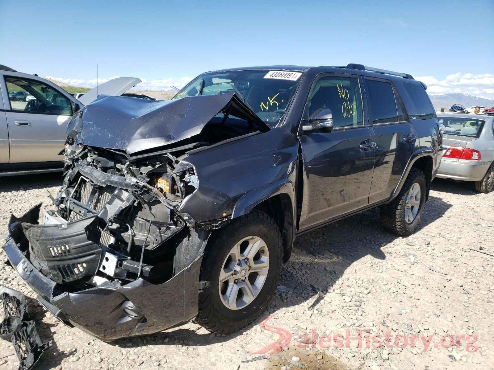 JTEBU5JR7K5642319 2019 TOYOTA 4RUNNER