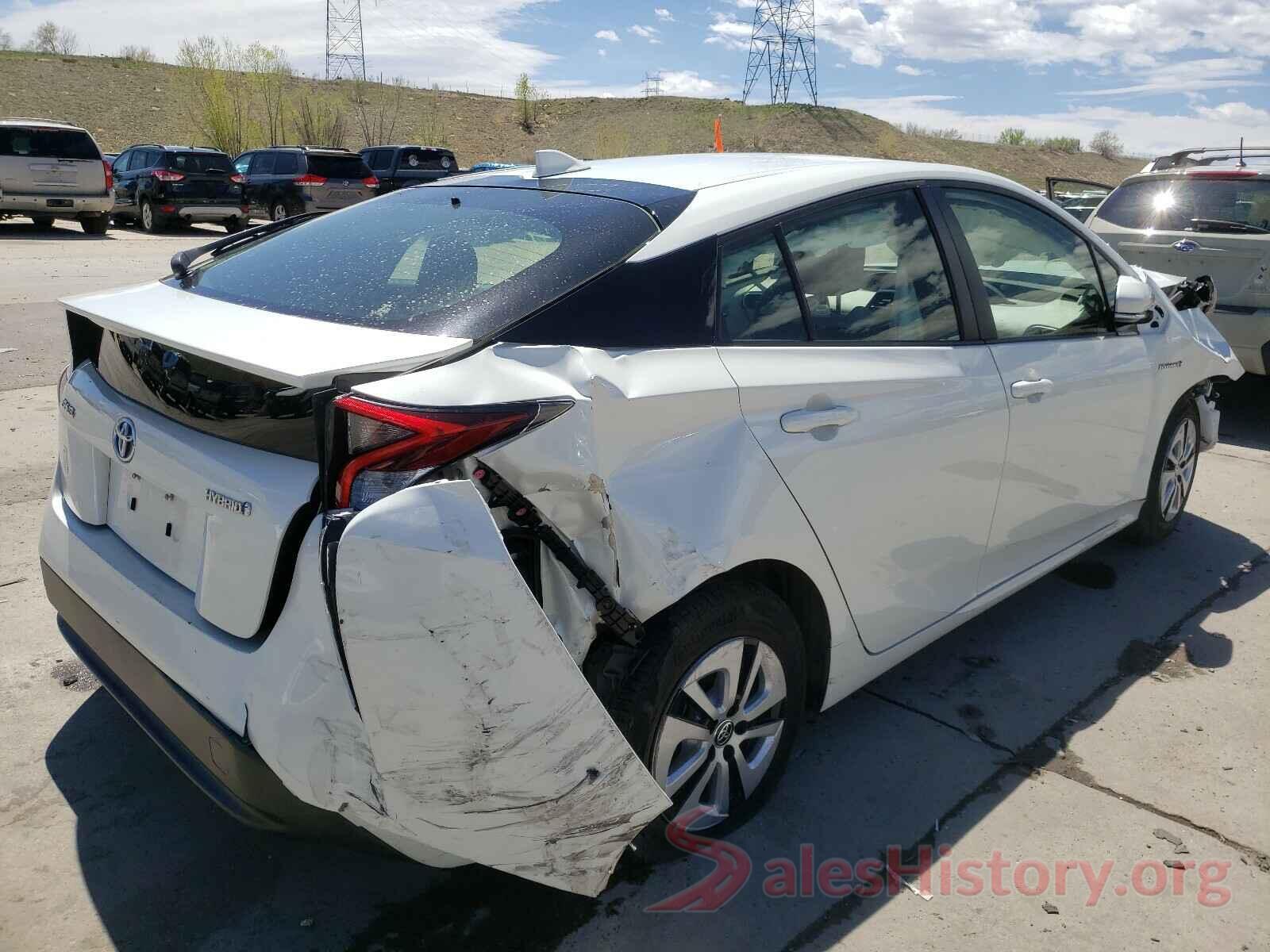 JTDKARFU5G3013145 2016 TOYOTA PRIUS