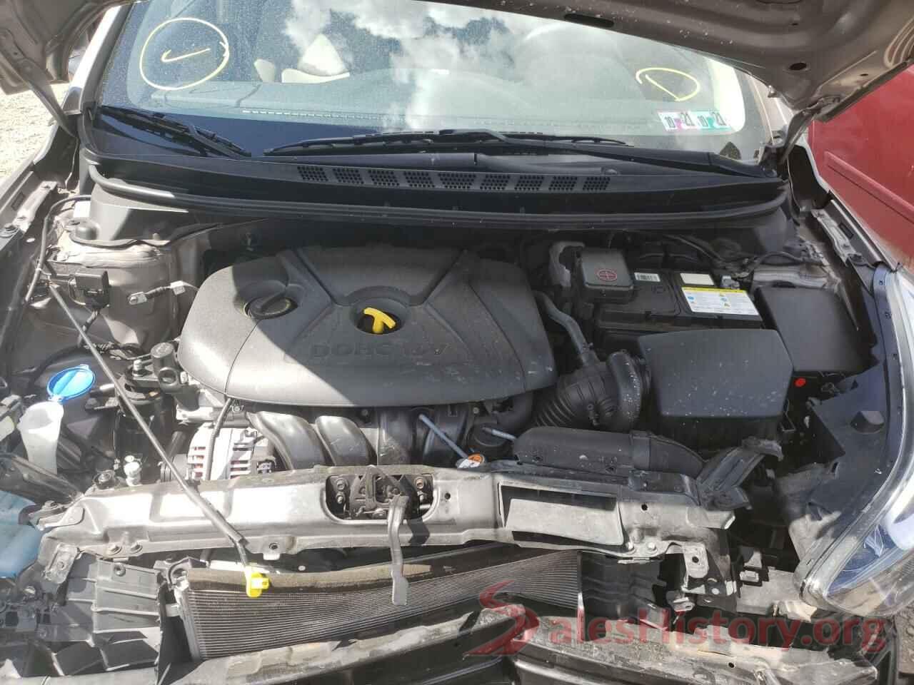 5NPDH4AE0GH670334 2016 HYUNDAI ELANTRA