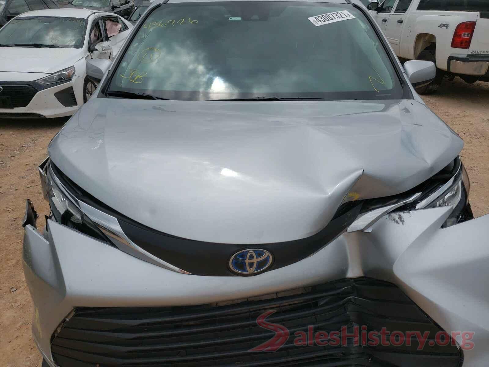 5TDYRKEC6MS004550 2021 TOYOTA SIENNA