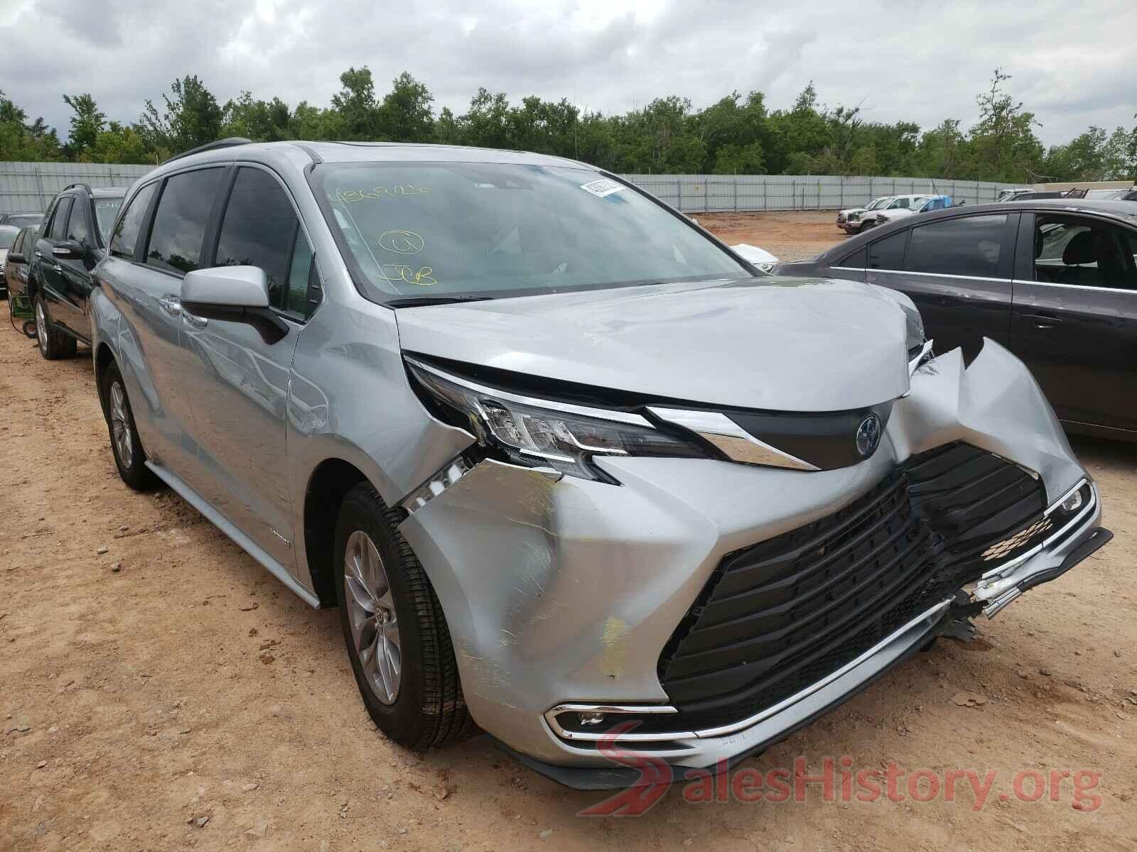 5TDYRKEC6MS004550 2021 TOYOTA SIENNA