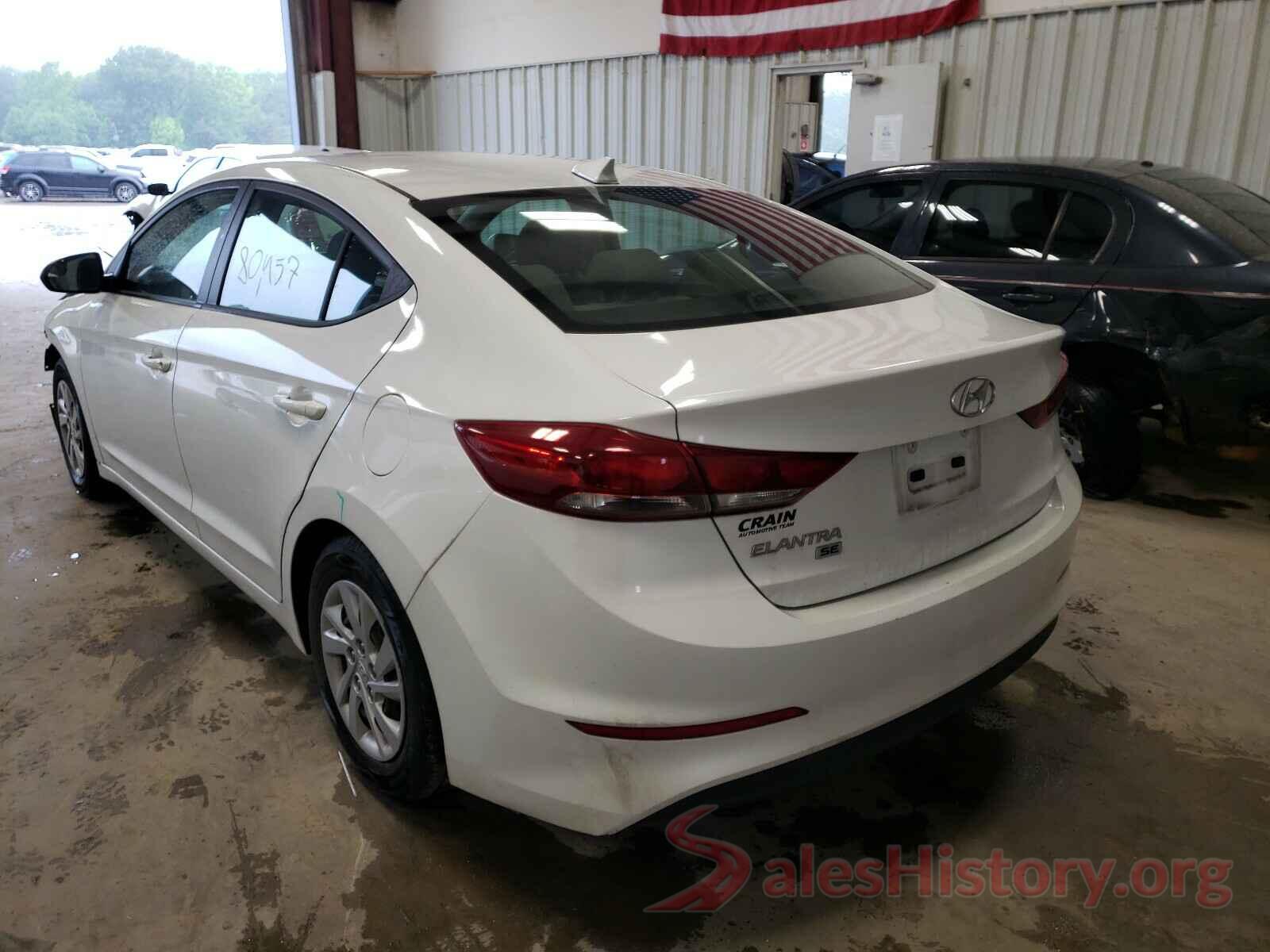 5NPD74LF3HH210224 2017 HYUNDAI ELANTRA