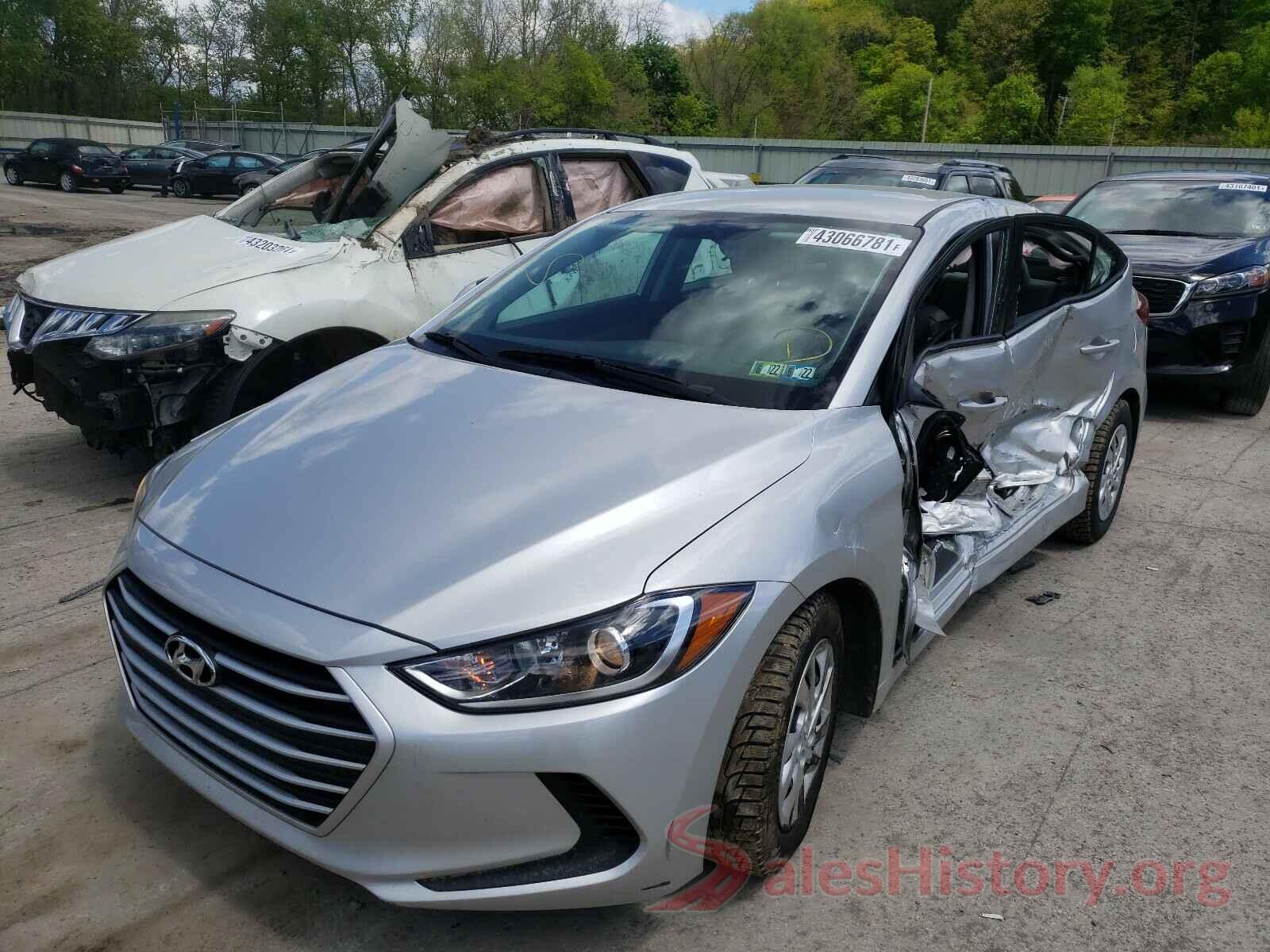 5NPD74LF7HH211683 2017 HYUNDAI ELANTRA