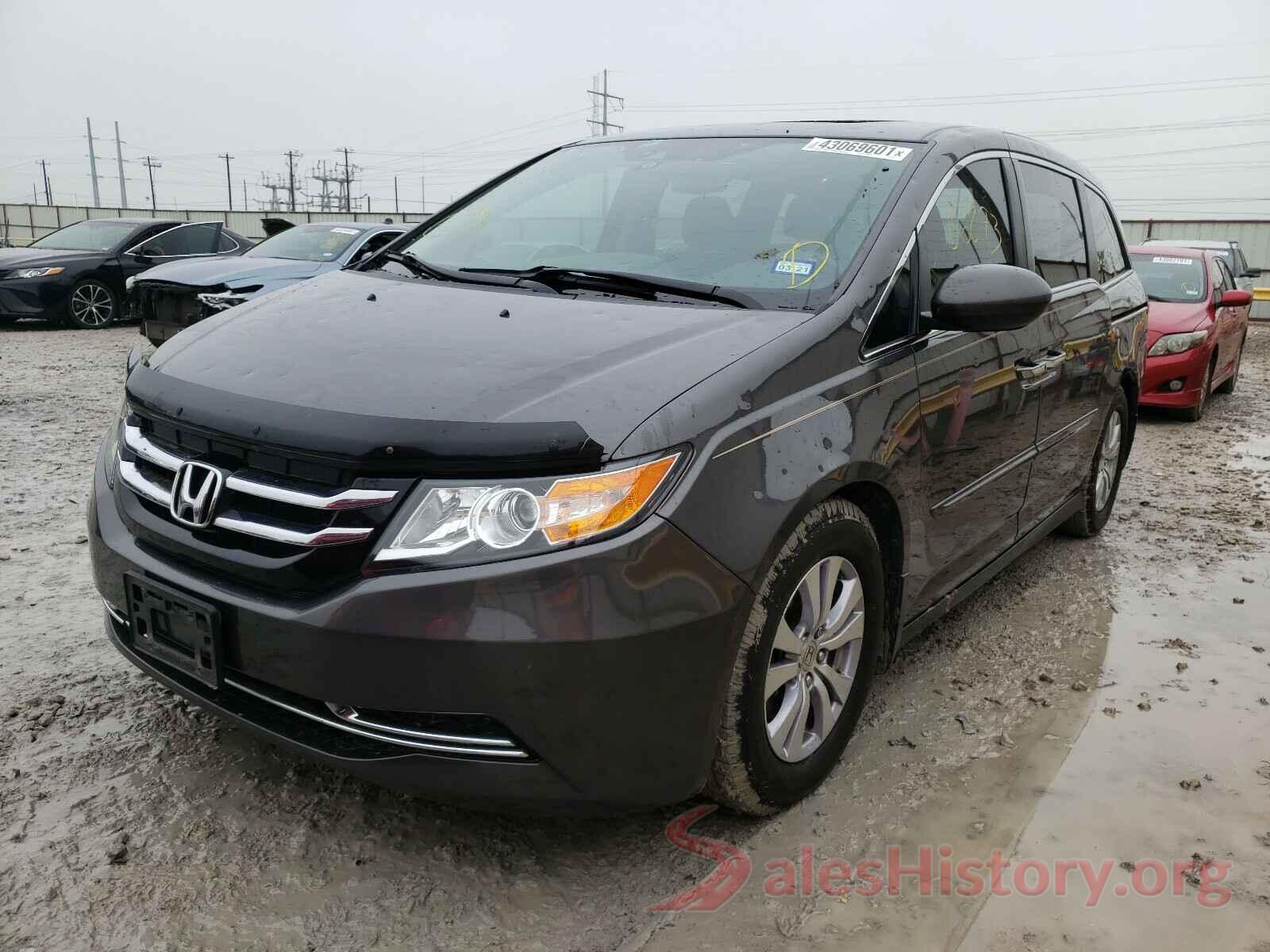 5FNRL5H67GB039491 2016 HONDA ODYSSEY