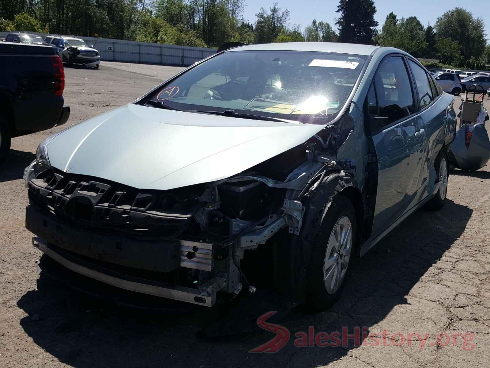 JTDKBRFUXG3003482 2016 TOYOTA PRIUS