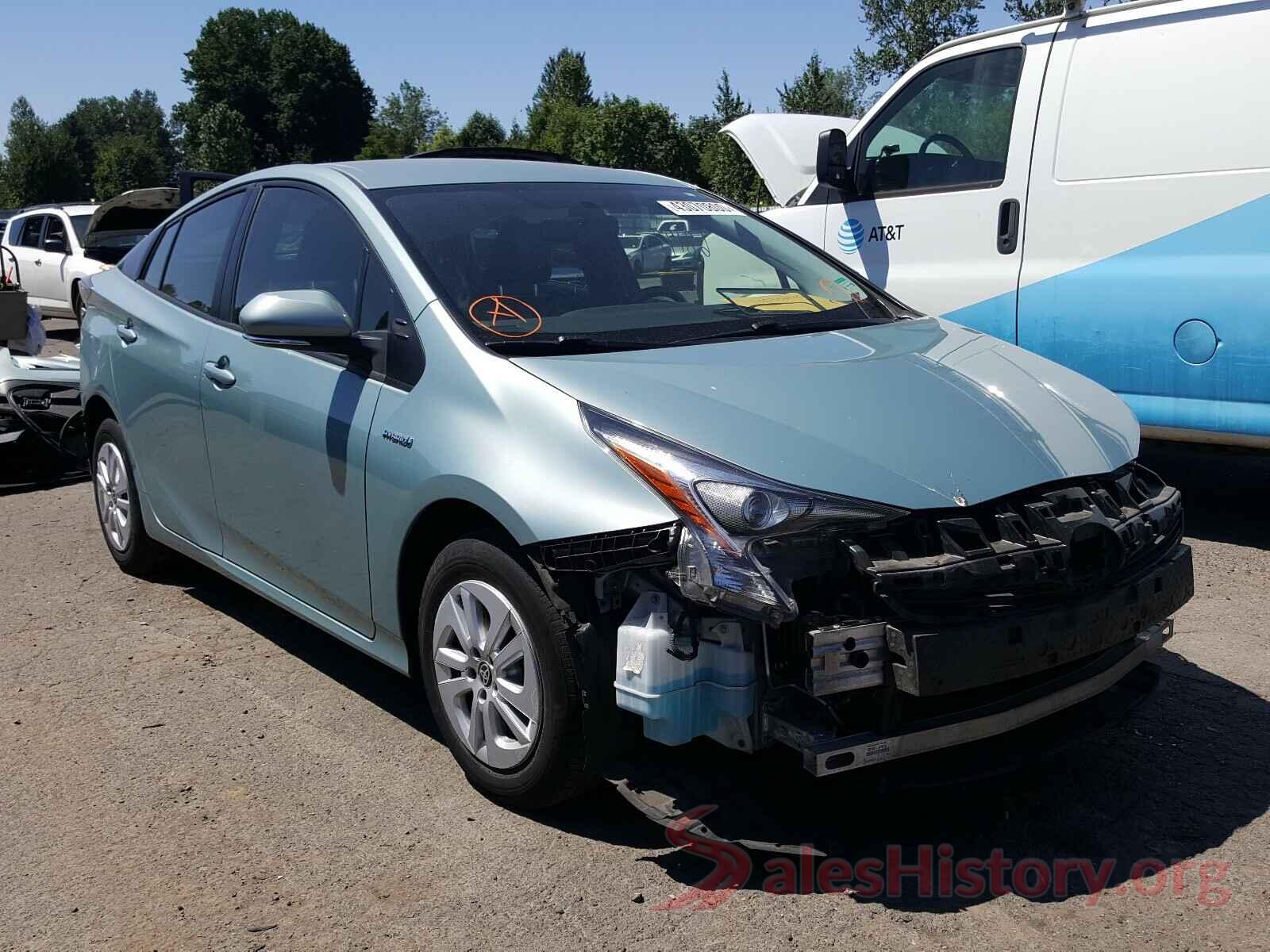 JTDKBRFUXG3003482 2016 TOYOTA PRIUS