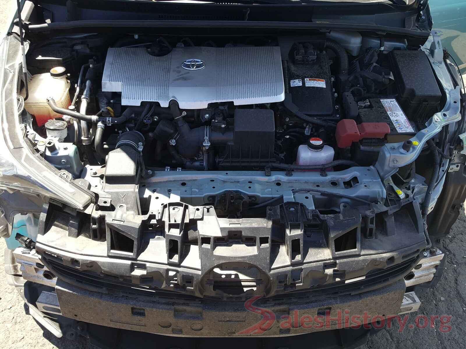 JTDKBRFUXG3003482 2016 TOYOTA PRIUS