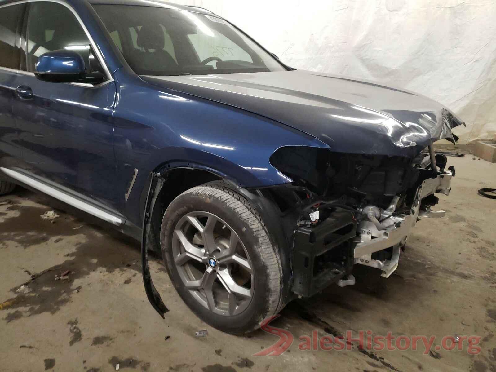 5UXTY5C09L9D68676 2020 BMW X3