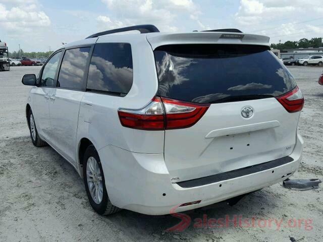 5TDYZ3DC1HS880021 2017 TOYOTA SIENNA XLE