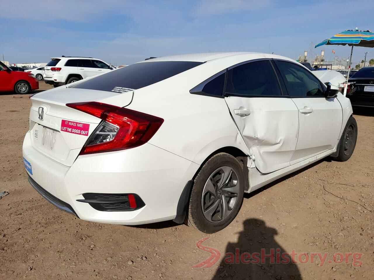 2HGFC2F66KH606203 2019 HONDA CIVIC