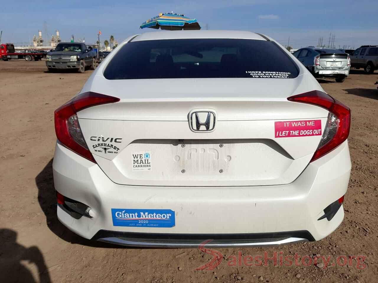 2HGFC2F66KH606203 2019 HONDA CIVIC