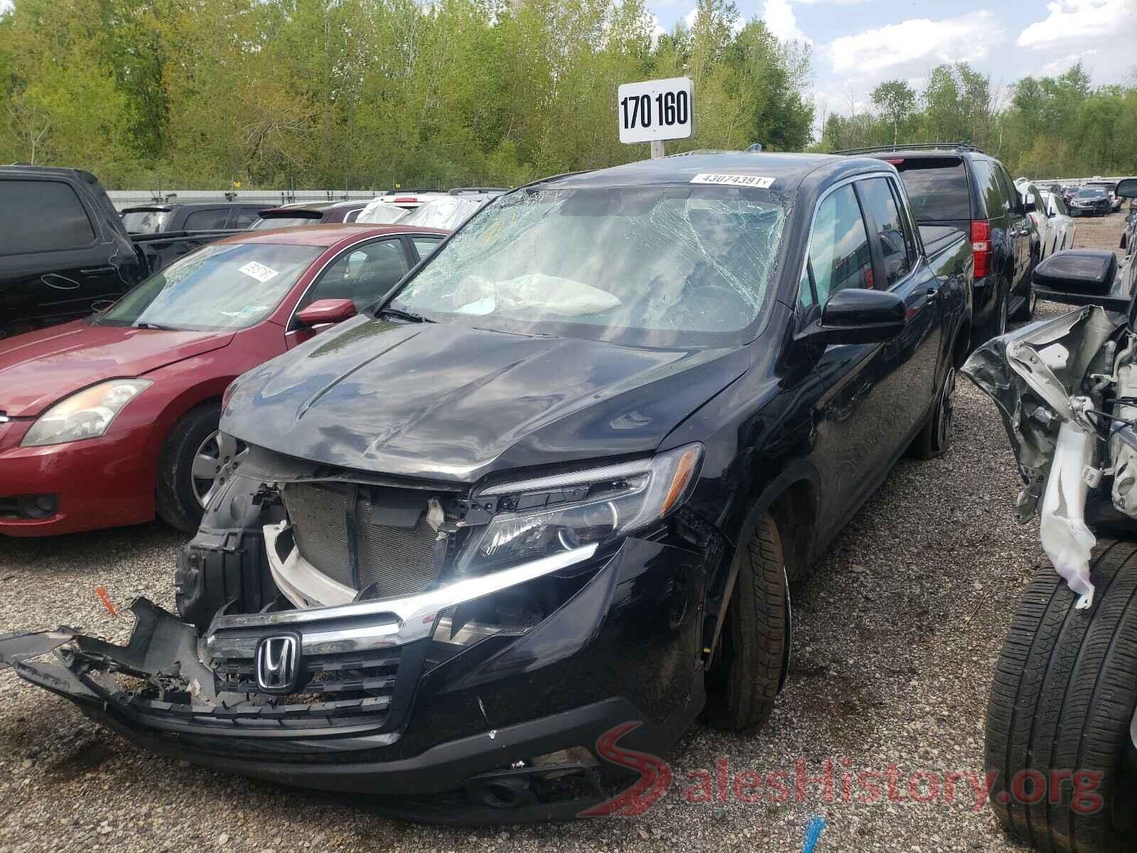 5FPYK3F56HB025300 2017 HONDA RIDGELINE